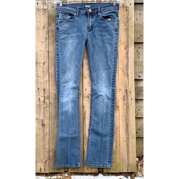 Urban Outfitters Jeans Mid Rise Stovepipe by BDG Women's Sz 27 - Picture 2 of 11